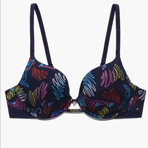 Savage x Fenty Neon Navy Chic T-Shirt Bra